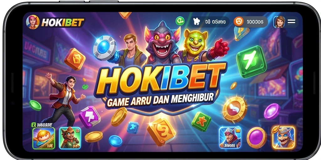 Screenshot gameplay HOKIBET menampilkan aksi seru dan tantangan menarik.