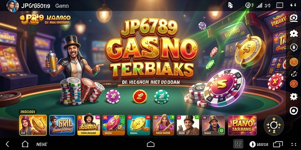 Tampilan menarik dari gameplay Kasino JP6789 yang seru.