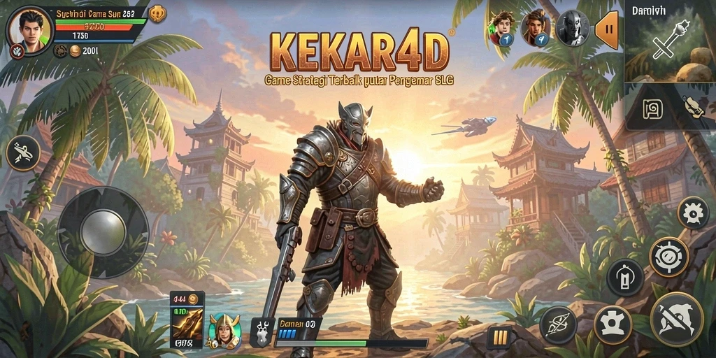 Tampilan gameplay menakjubkan dari KEKAR4D yang memikat.