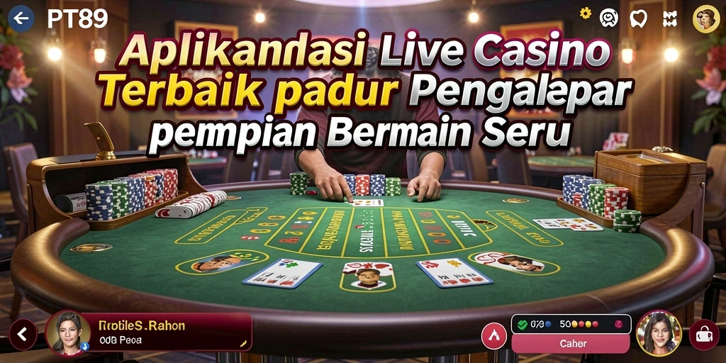 Gameplay seru dan interaktif di aplikasi Live Casino PT89.