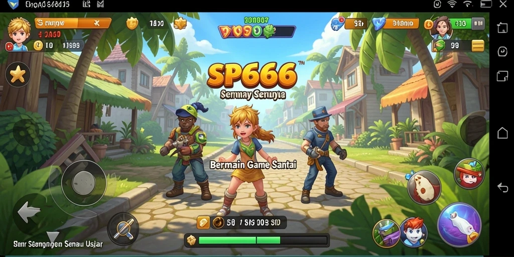 Gameplay SP666 yang seru dan menantang.