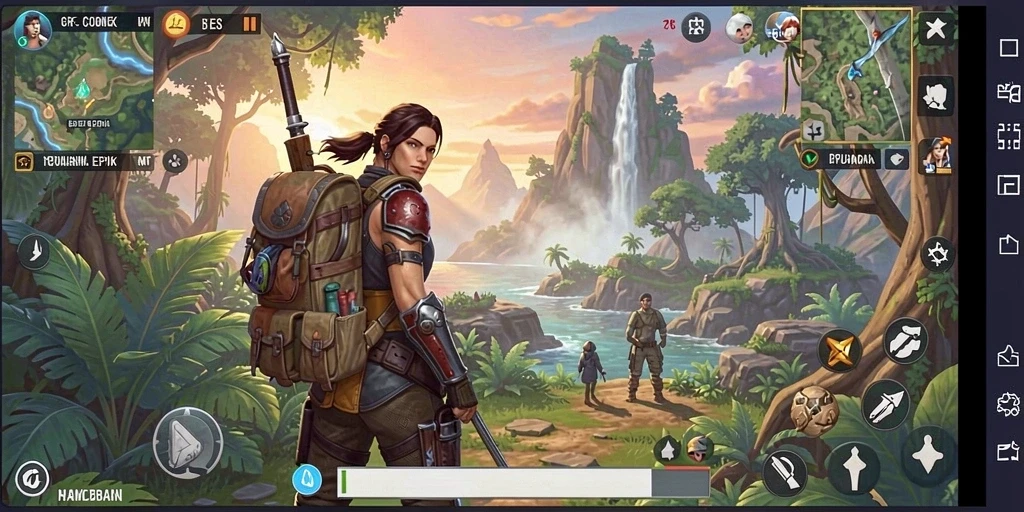 Gameplay T6 yang seru dengan petualangan menantang.