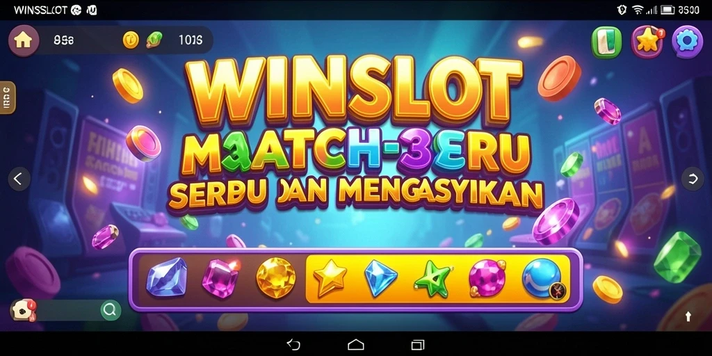 Tampilan gameplay WINSLOT yang penuh warna dan menantang.